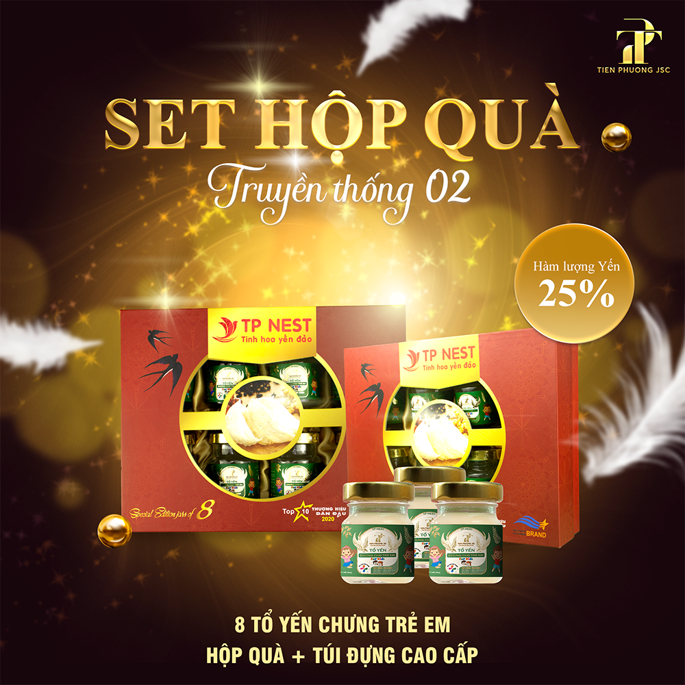 Set hộp quà yến Truyền thống 02 - Tiến Phương JSC