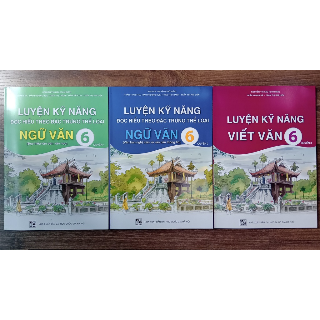 Sách - Combo Luyện kỹ năng đọc hiểu theo đặc trưng thể loại Ngữ Văn 6