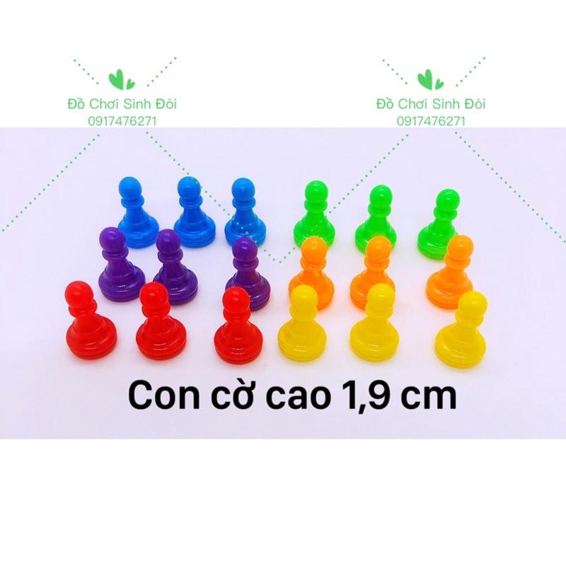 Phụ kiện cờ nhảy nhỏ - 30 con cờ có nam châm 1,9cm