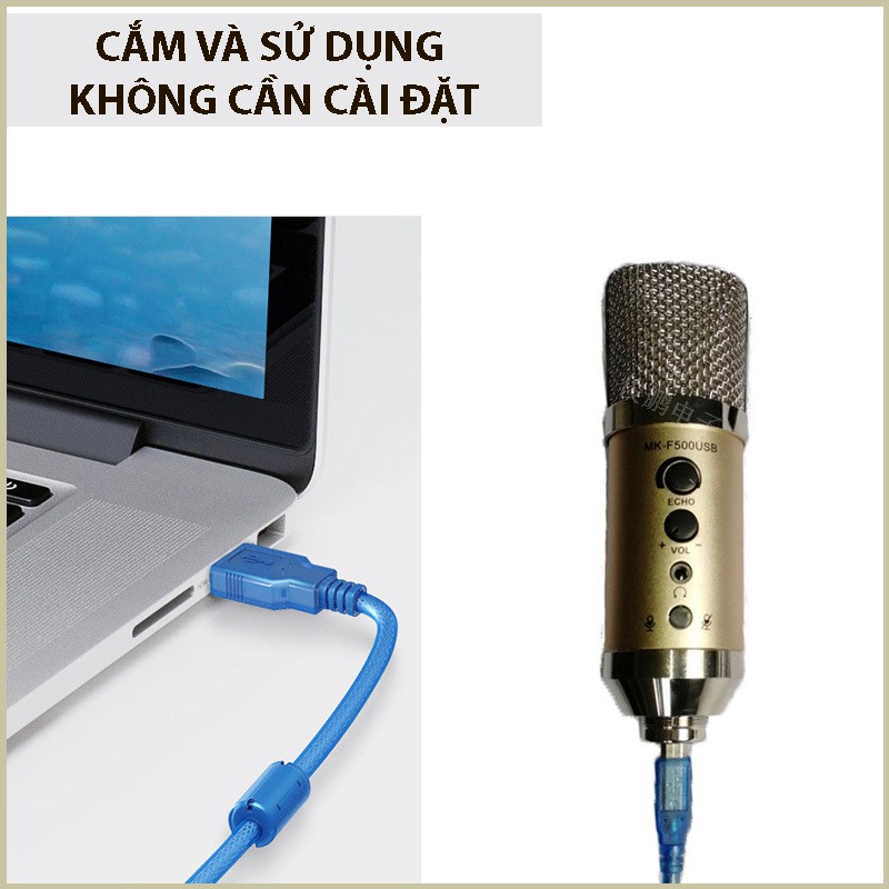 Micro Karaoke không cần cài đặt F500USB