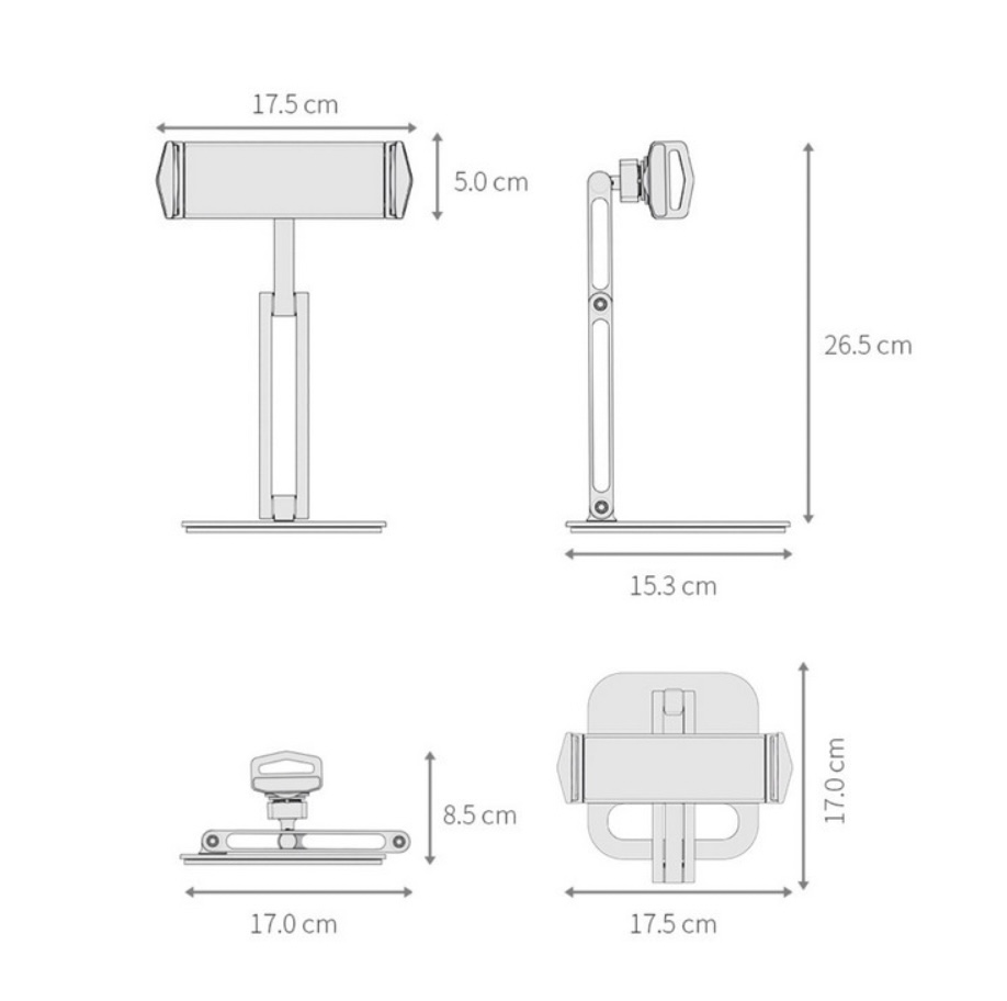 GIÁ ĐỠ MÁY TÍNH BẢNG ĐIỆN THOẠI XẾP GỌN