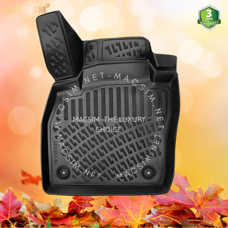 Thảm lót sàn ô tô nhựa TPU Silicon Volkswagen T-Cross 2019+ Nhãn hiệu Macsim