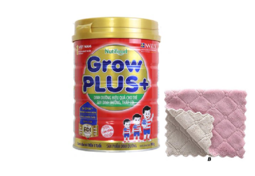 COMBO 03 Hộp Sữa Bột GROW PLUS(mẫu mới) Date 2024 loại 900g