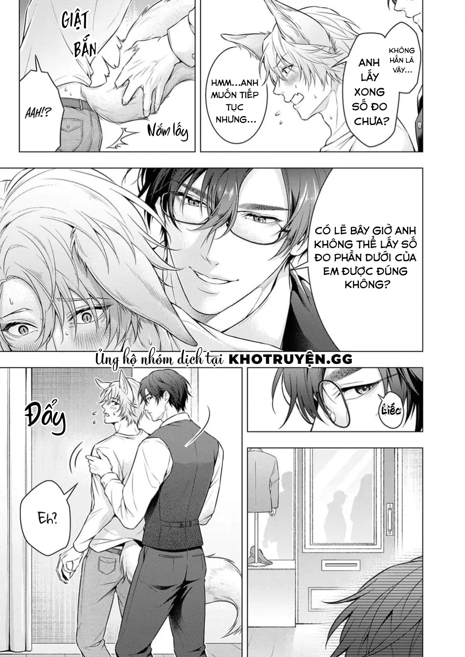 hãy để anh chạm vào cái đuôi hư hỏng này nhé chapter 3 13