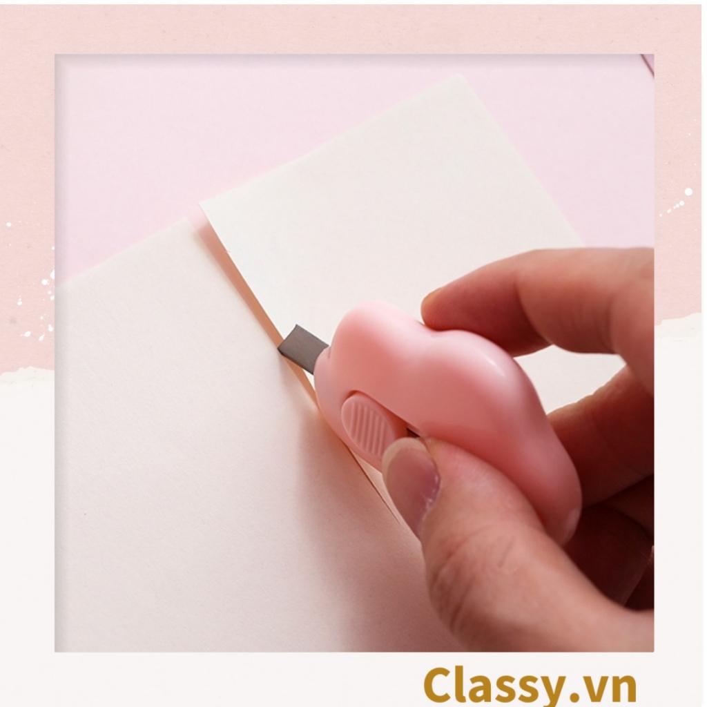 Dao Rọc Giấy Hình đám mây cute dễ thương, dài 6 CM có thể làm Móc khóa Classy PK920