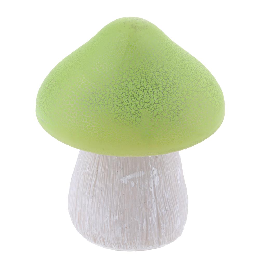 2x Solar Powered Mushroom LED Light Pathway Lamp Outdoor Garden Lights