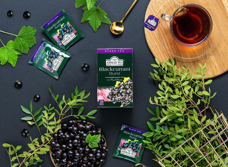 TRÀ AHMAD ANH QUỐC - PHÚC BỒN TỬ - Blackcurrant Burst - Được "Danh y biệt lục" xếp vào hàng Thượng phẩm
