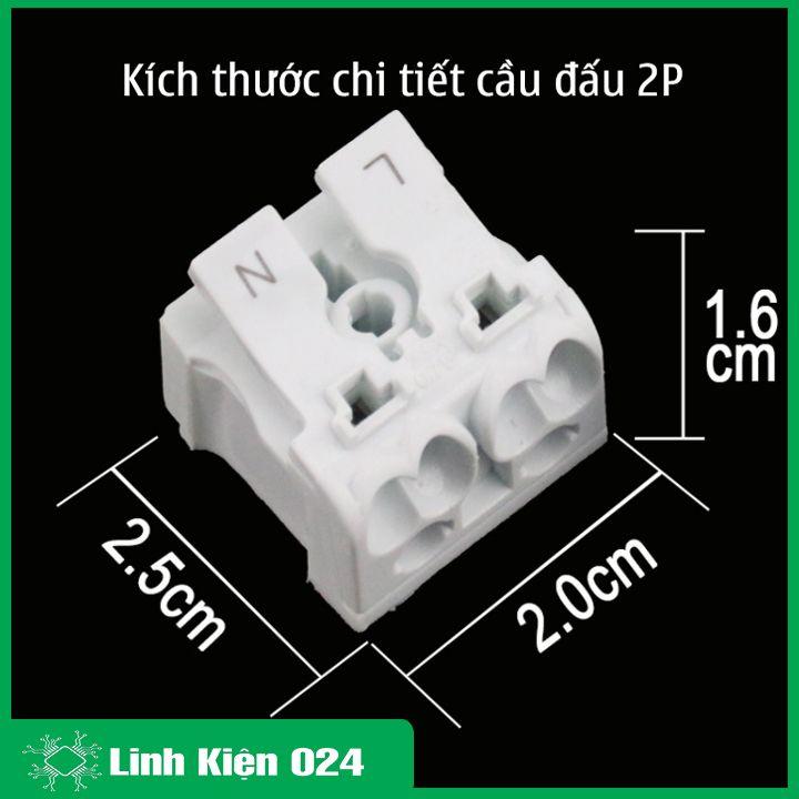 Cầu đấu dây nhanh có móc 923 2P/3P tùy chọn