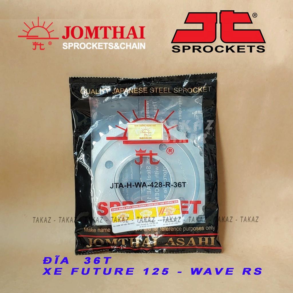 B2 Rời Nhông Hoặc Dĩa Mặt Trời JP JOMTHAI Nhật Honda Wave S, Wave RS 14 x 36T