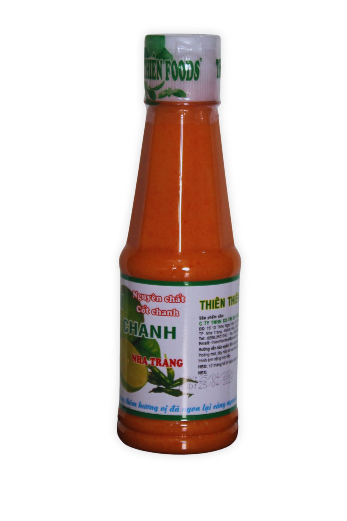 Combo 6 Muối Ớt Chanh Chai 250g Màu Đỏ Thương Hiệu Thiên Thiên Food Đặc sản Nha Trang