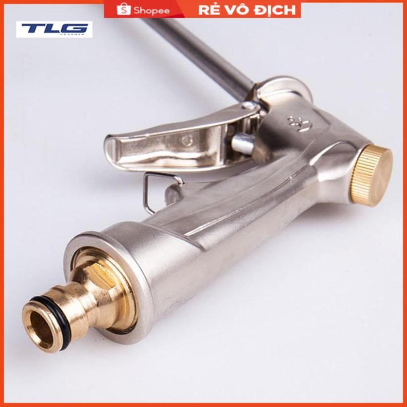 Vòi tưới cây rửa xe đa năng , vòi xịt nước làm bằng chất liệu KIM LOẠI có 3 KIỂU PHUN - 206701-1
