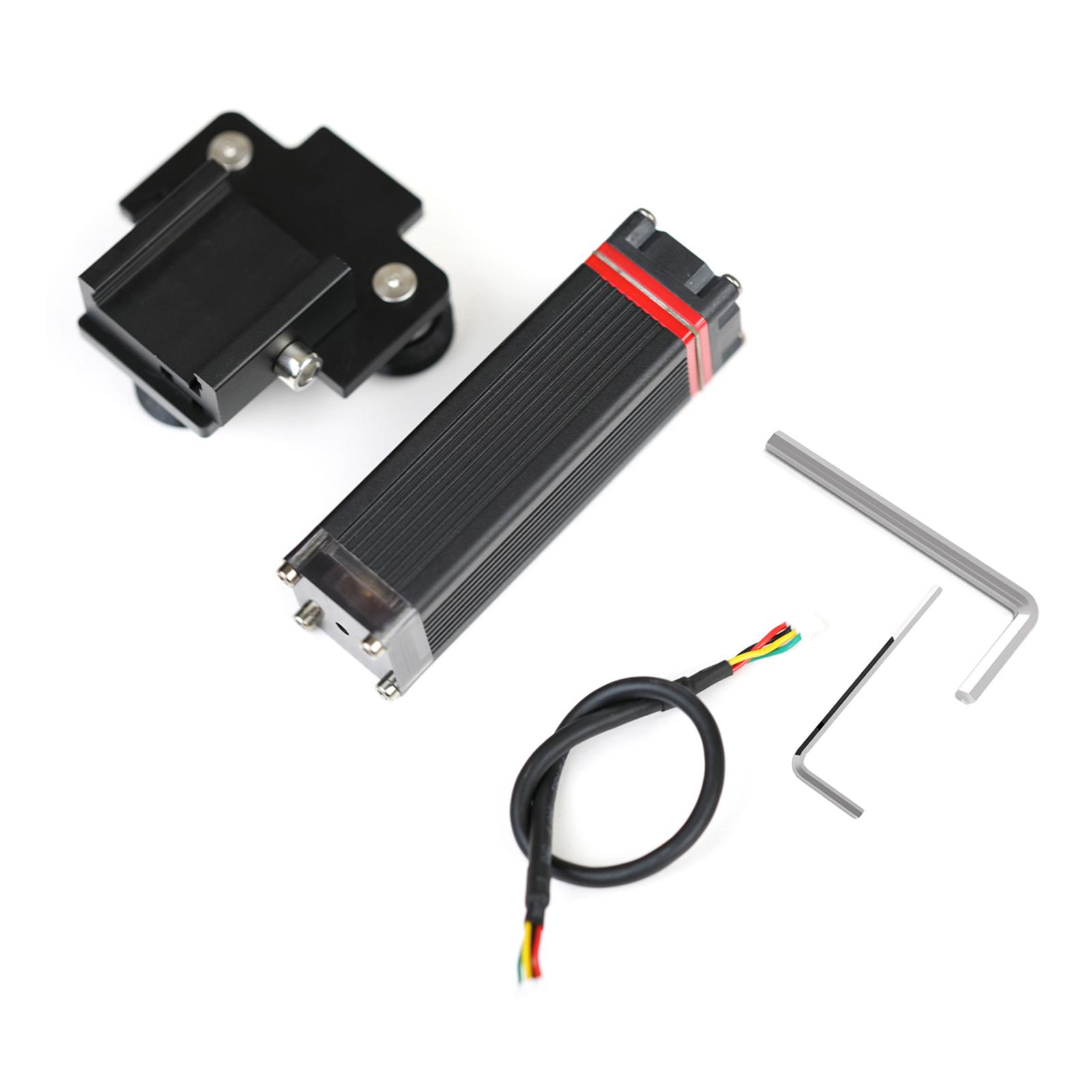 30W Laser Module Kit 5pcs Fixed Lens Laser Engraver Cutter Head Set with 445nm~450nm 7.5W Blue Laser Diode for CNC