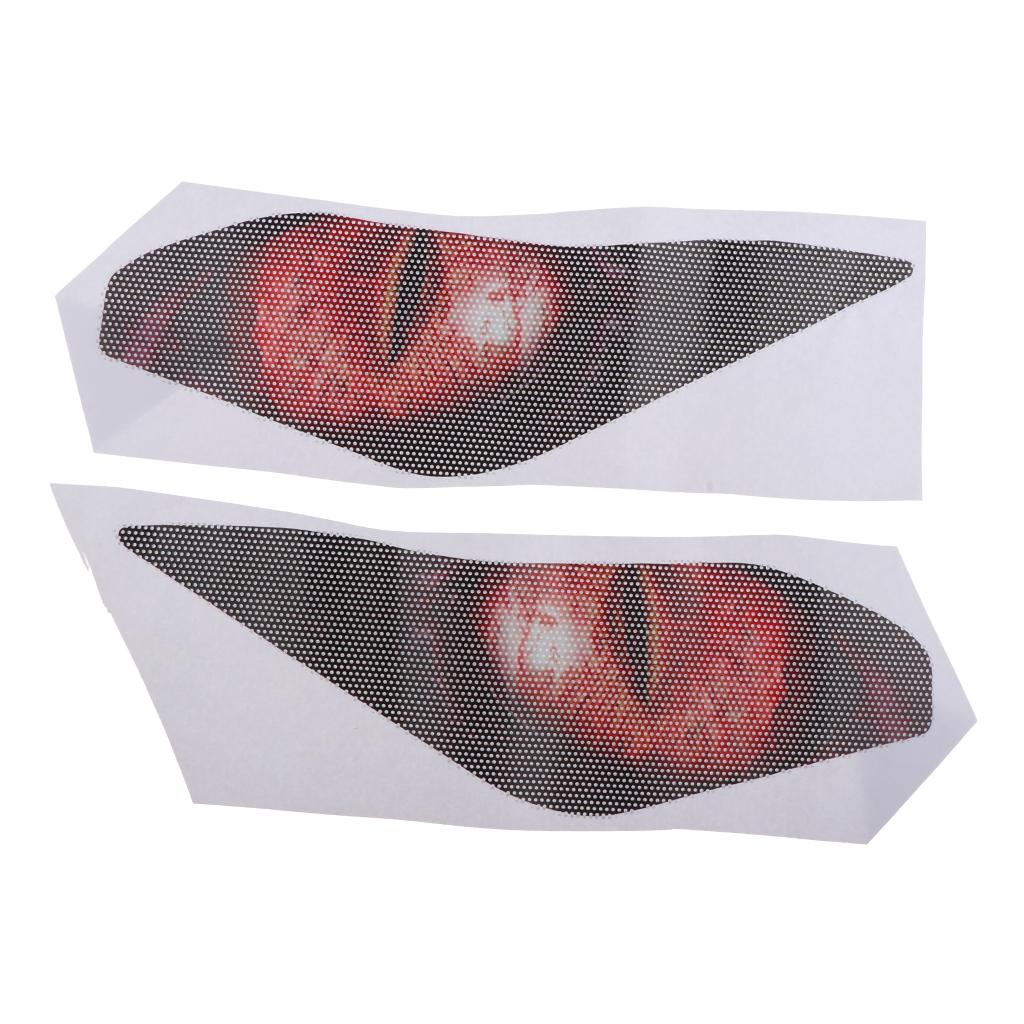 Sport Motorcycle Eyes Headlight Sticker Cover Kit Fit For Kawasaki Ninja650