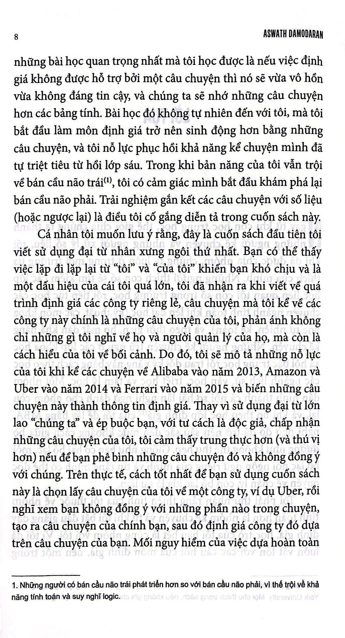 Chuyện Kể Và Số Liệu - Sự Kết Hợp Bất Bại Làm Tăng Giá Trị Doanh Nghiệp