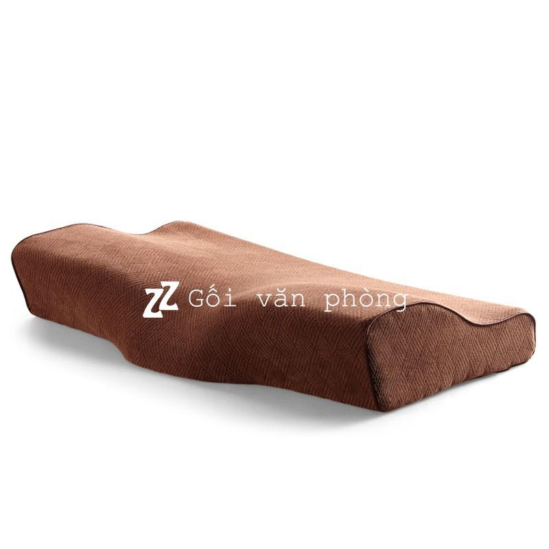 Gối ngủ chống đau vai gáy cao su non y tế size to ZURI PILLOW GDH-04