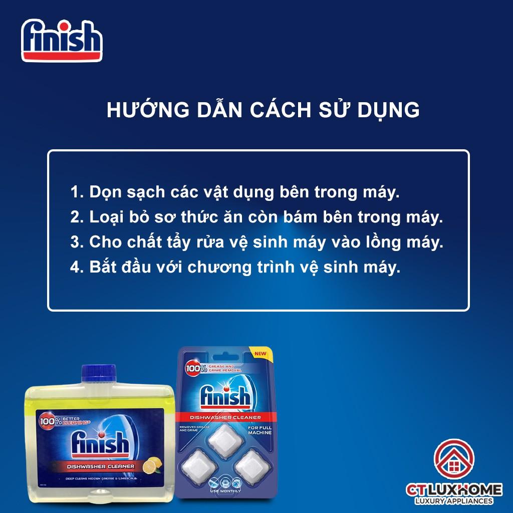 Hình ảnh Viên vệ sinh máy rửa bát - Dung dịch vệ sinh máy rửa bát Finish 