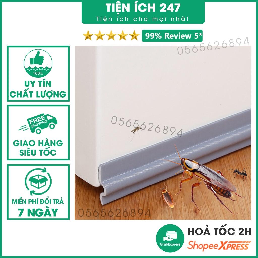 Ron dán chân cửa, dán khe cửa đa năng Tienich247 - ngăn gió, cách nhiệt, cách âm, chống côn trùng, bụi bẩn