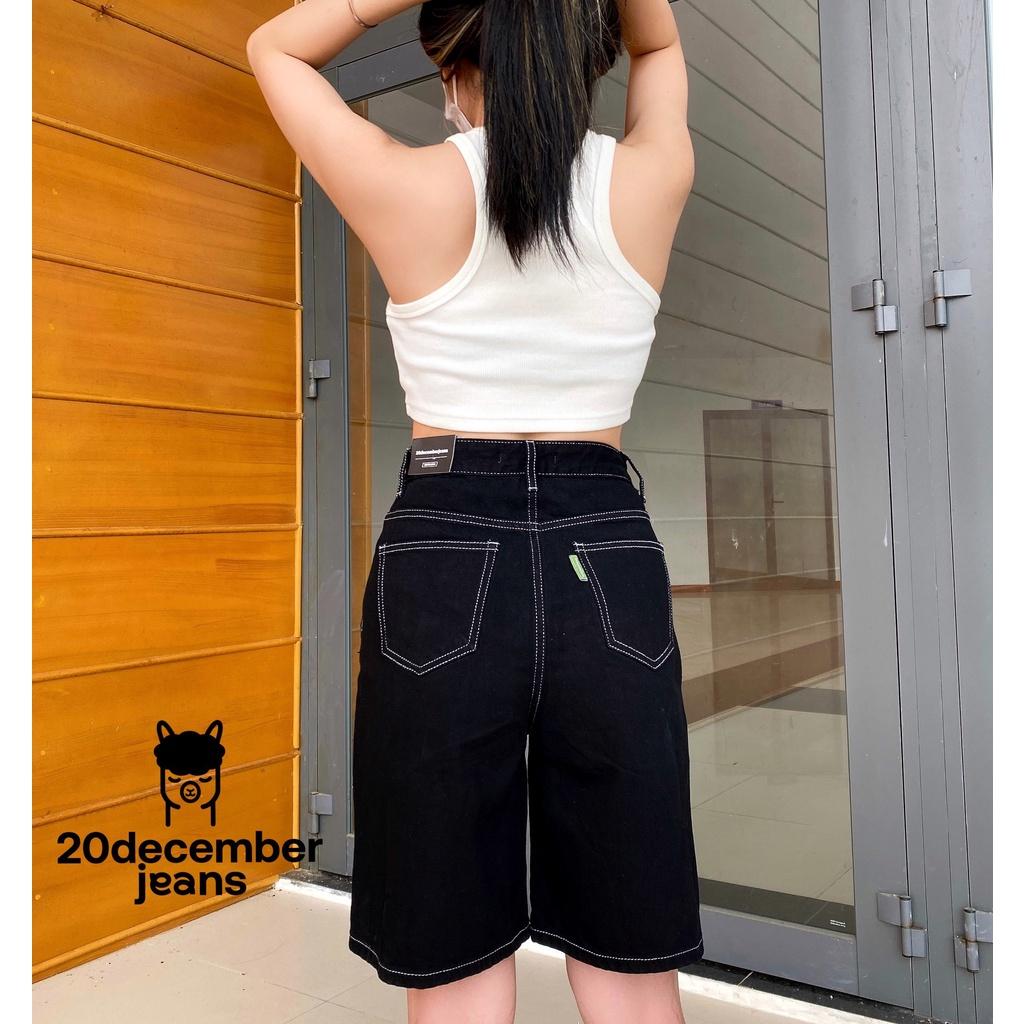 Quần Biker Jeans chỉ trắng 20decemberjeans mã 1119