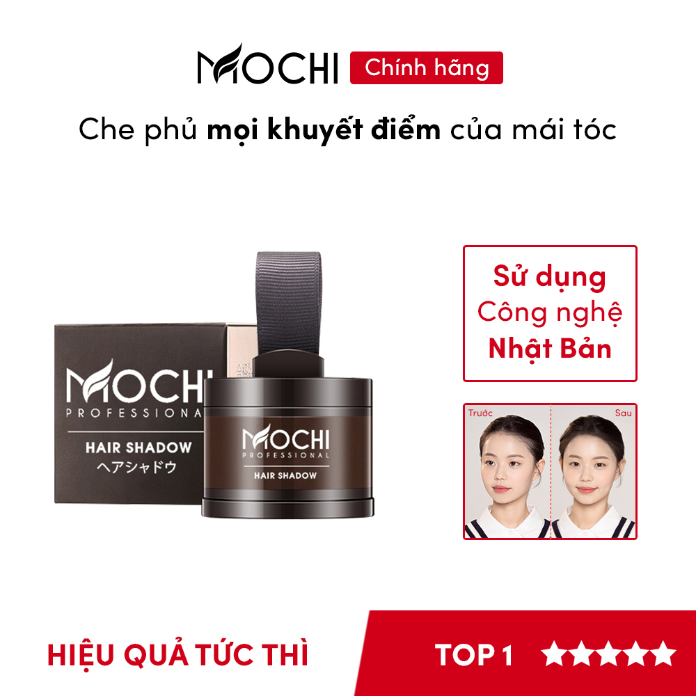 Phấn phủ bạc Mochi Nhật Bản. Phấn che khuyết điểm tóc thưa, phủ tóc bạc chính hãng