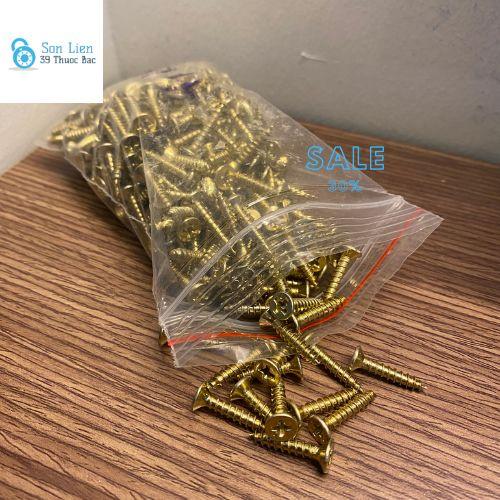 TÚI VÍT XOẮN ĐỒNG MÀU VÀNG 100c/GÓI