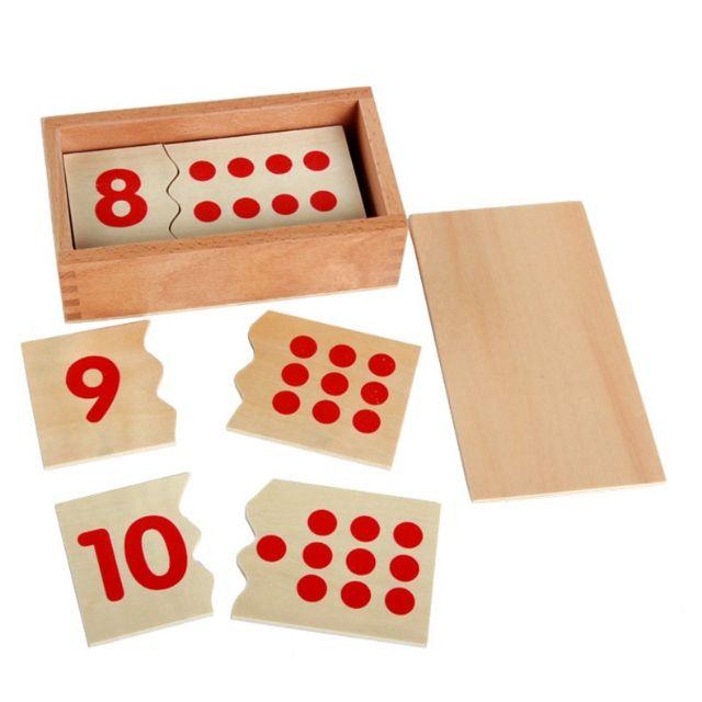 Ghép số với lượng (Number Puzzle 1-10)