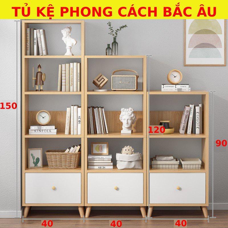 Kệ Sách - Tủ Sách Phong Cách BẮC ÂU Sang Trọng