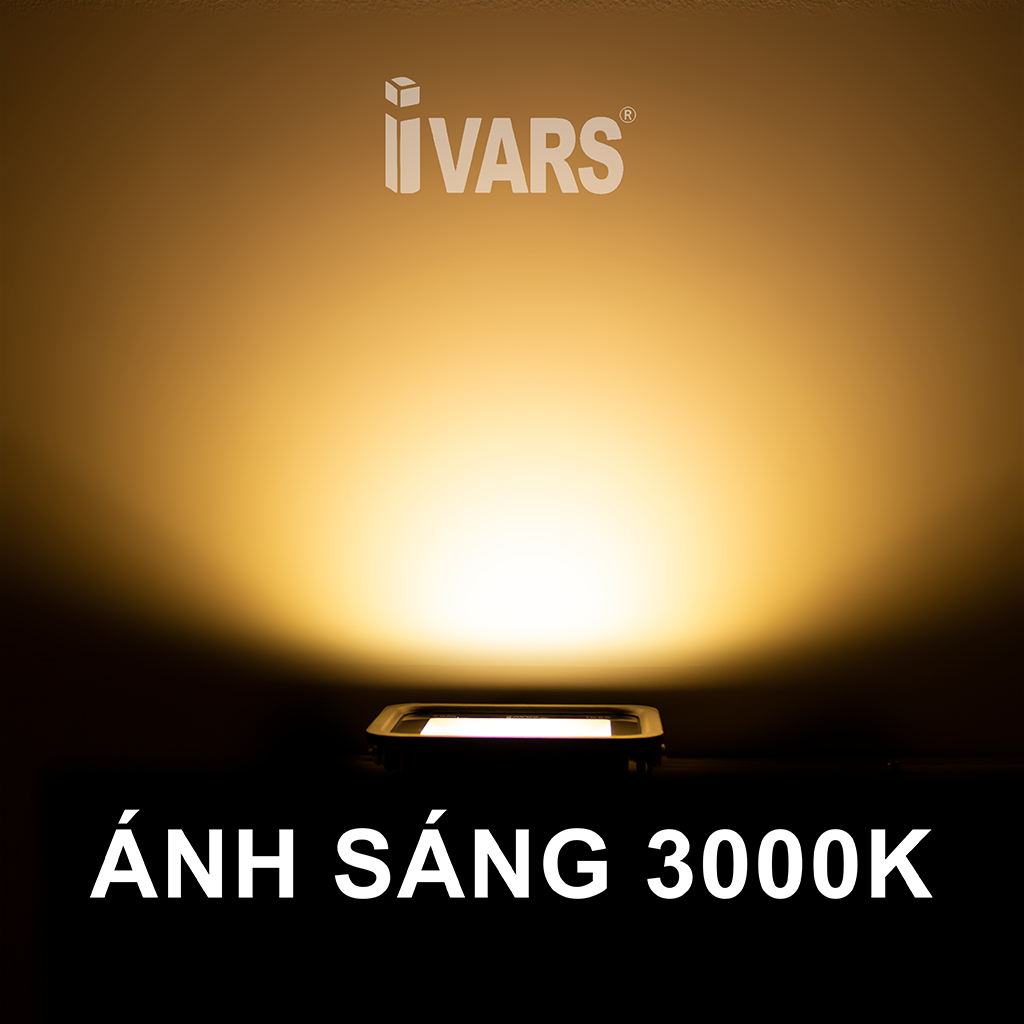 Đèn LED Pha TM Thương Hiệu IVARS - Công Suất 20W/30W/50W/100W/150W/200W - Hàng chính hãng