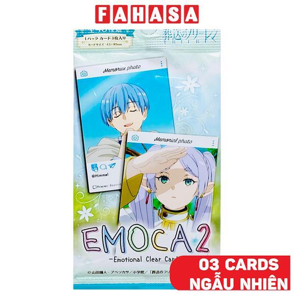 Bộ Thẻ Sưu Tập - EMOCA2 - Emotional Clear Card - Ensky (3 Cards Ngẫu Nhiên/Túi)
