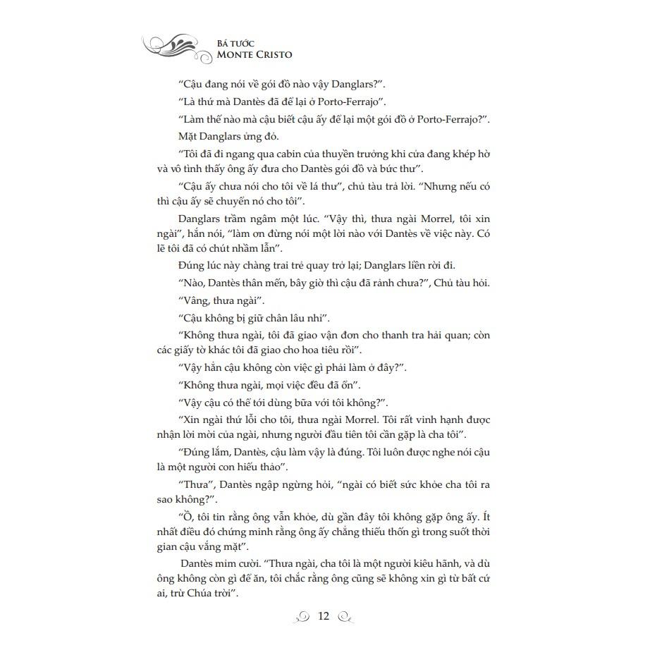 Sách - Bá tước Monte Cristo + Tặng Bookmark