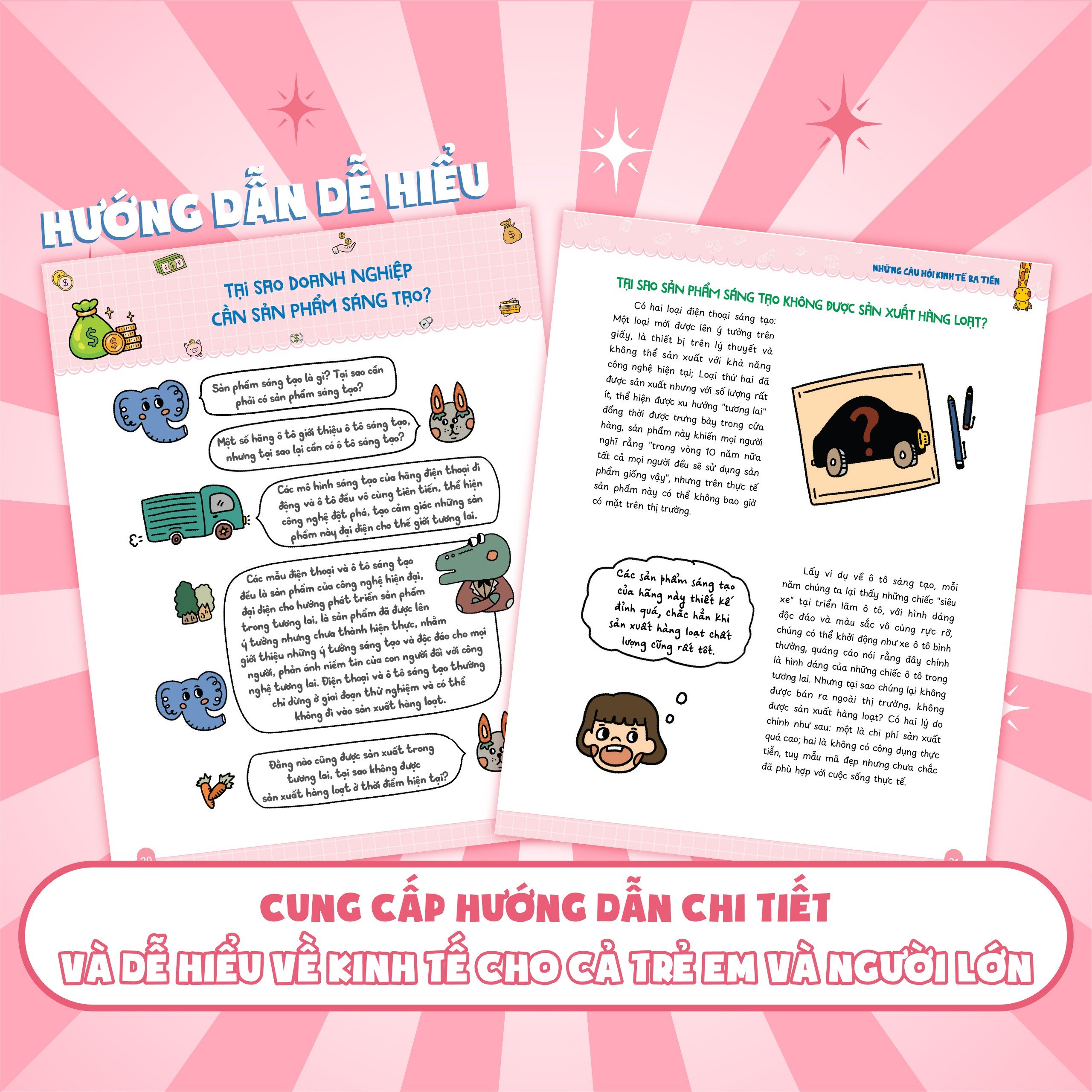 Sách Kinh Tế Học Vui Nhộn - Những Câu Hỏi Kinh Tế Ra Tiền