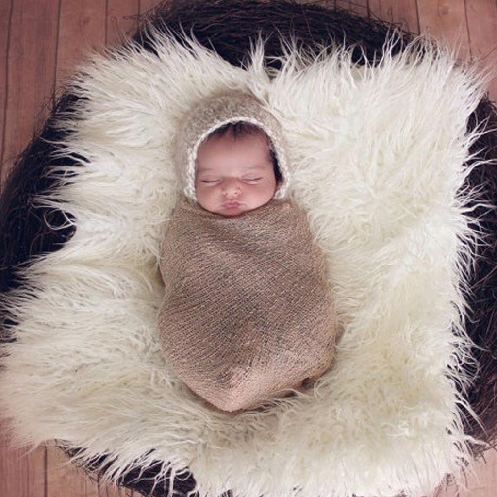 Baby Blanket Background Rug Carpet Basket Stuffer Photography Props