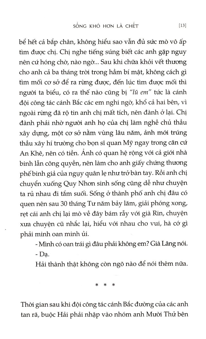Sống Khó Hơn Là Chết