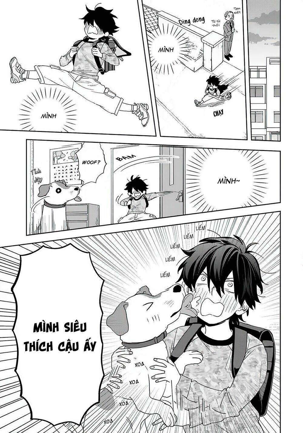 chàng túi giấy đang yêu chapter 12 13