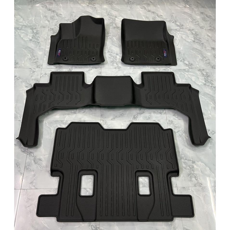 Thảm lót sàn cho xe Toyota Land Cruiser LC300 2022+ thương hiệu DCSMAT, chất liệu TPV cao cấp