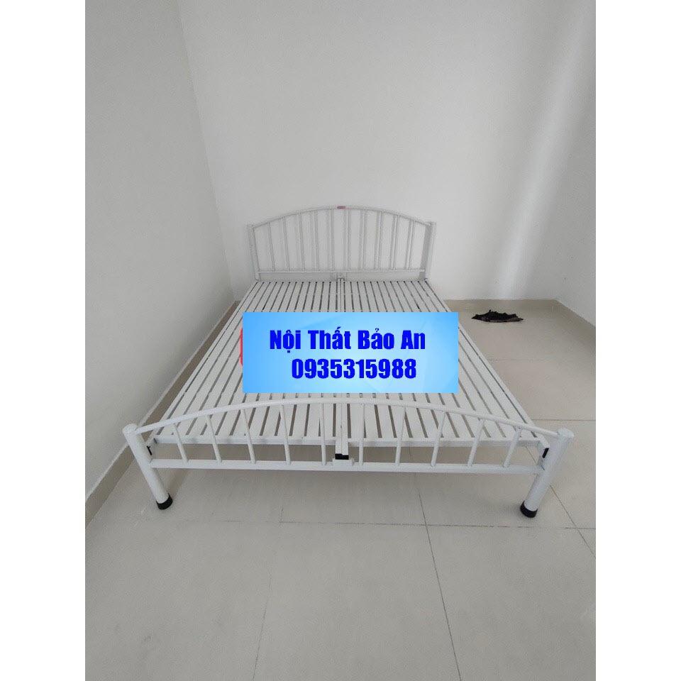 Giường sắt vòng cung nhiều kích cỡ từ 1m đến 1m8 - Nội Thất Bảo An