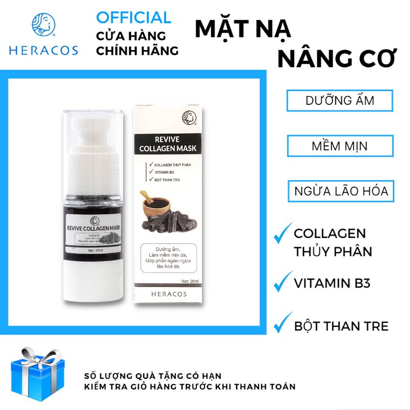 Mặt Nạ Nâng Cơ Tái Sinh HERACOS Dạng Gel Tạo Màng