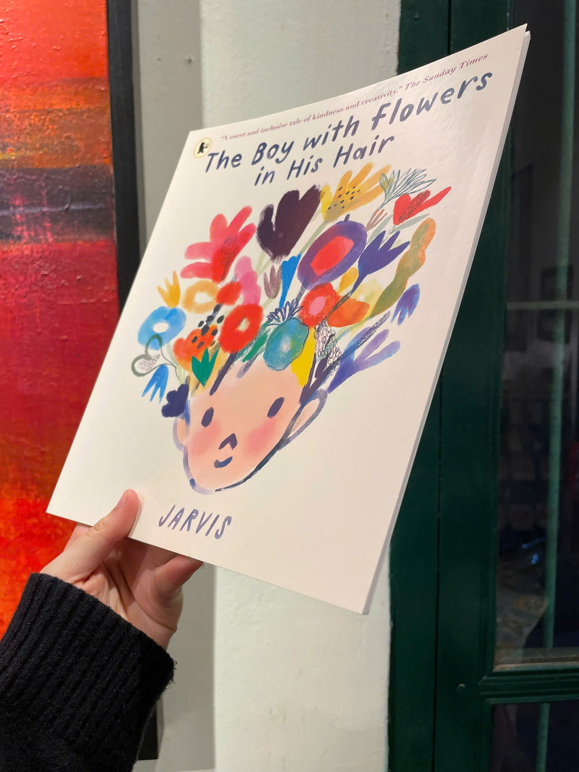 Sách - The Boy with Flowers in His Hair: Winner of the Oscar’s Book Prize by Jarvis