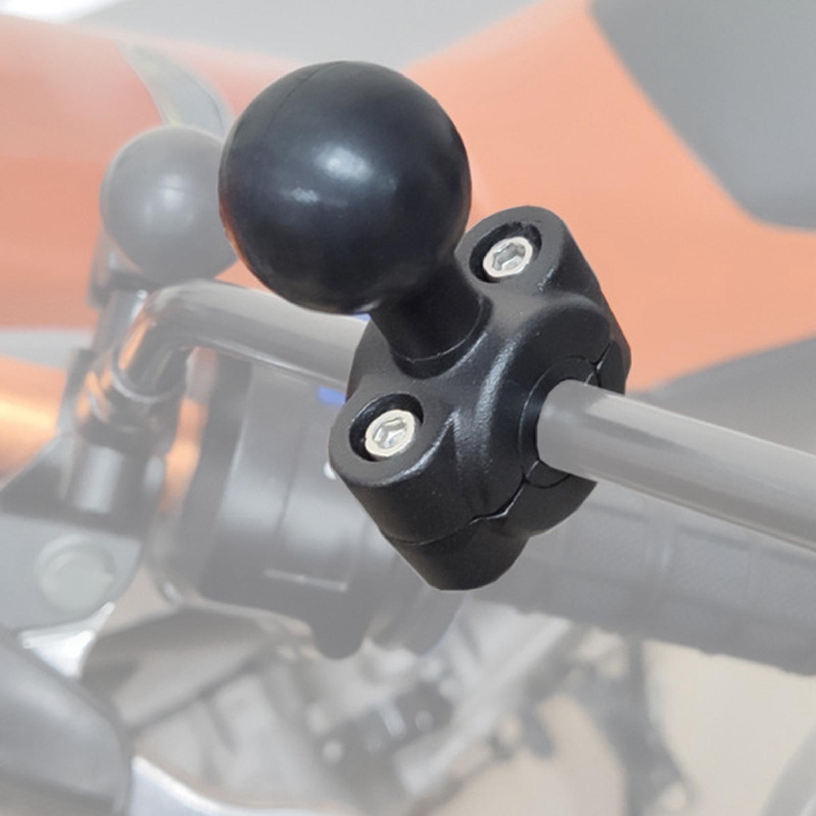 Motorcycle Handlebar Phone Holder 25.4mm Ball base Kit Accessory