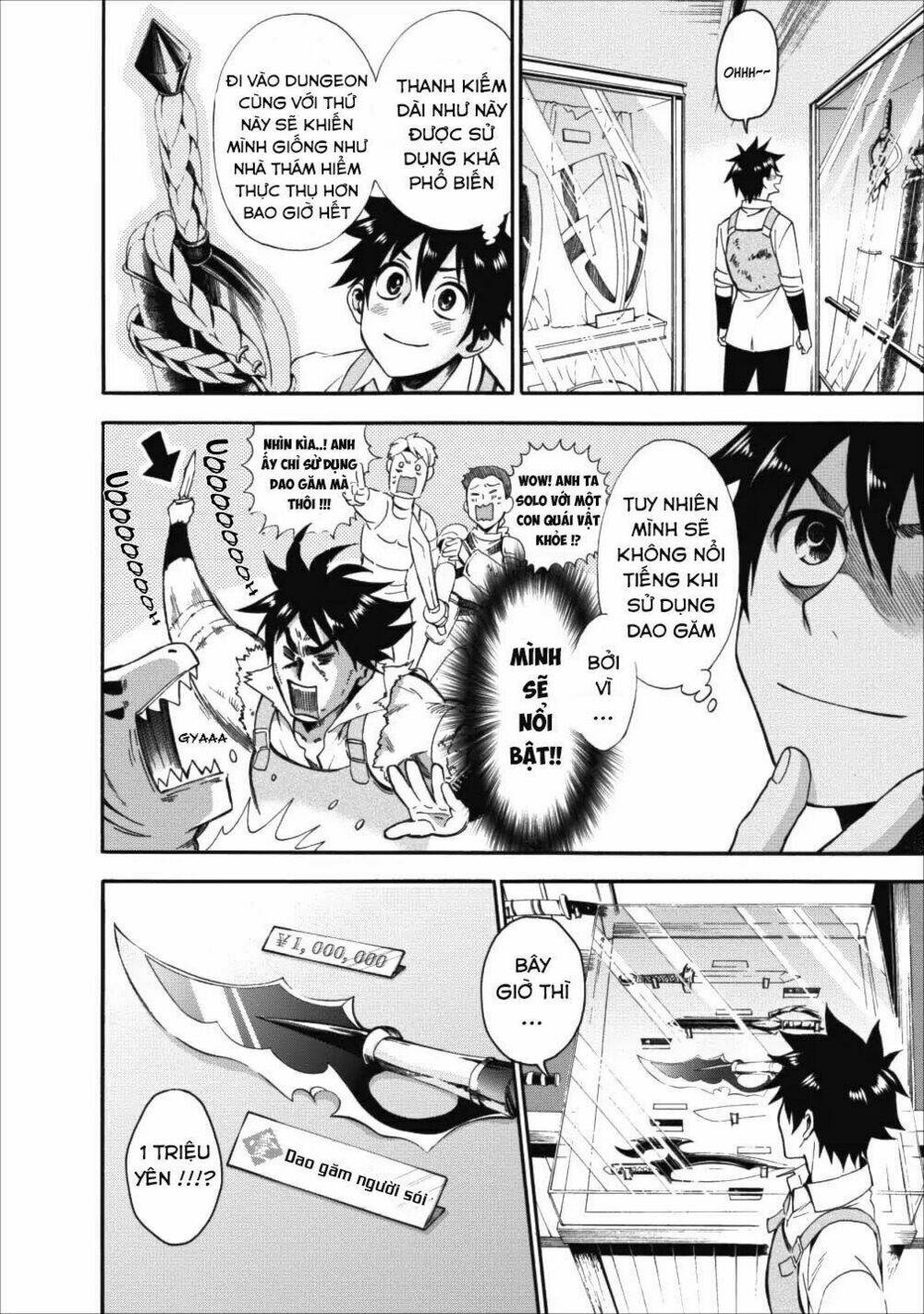 trở thành nhà thám hiểm đánh bại dungeon bằng bảng kĩ năng ~ . chapter 3 9