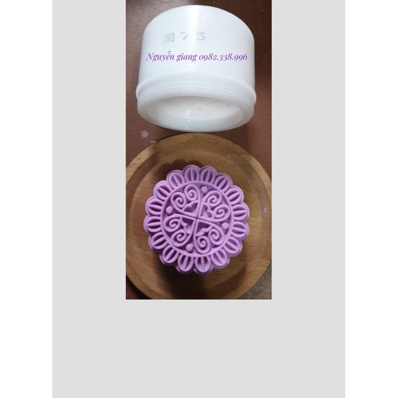 Khuôn cốc tròn hoa văn 150g và 200g
