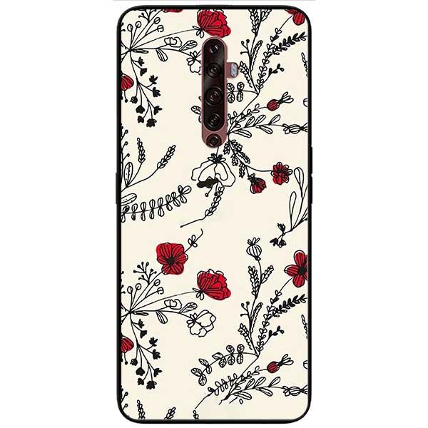 Ốp lưng dành cho Oppo Reno 2Z / 2F / 10X - Hoa Tuyết