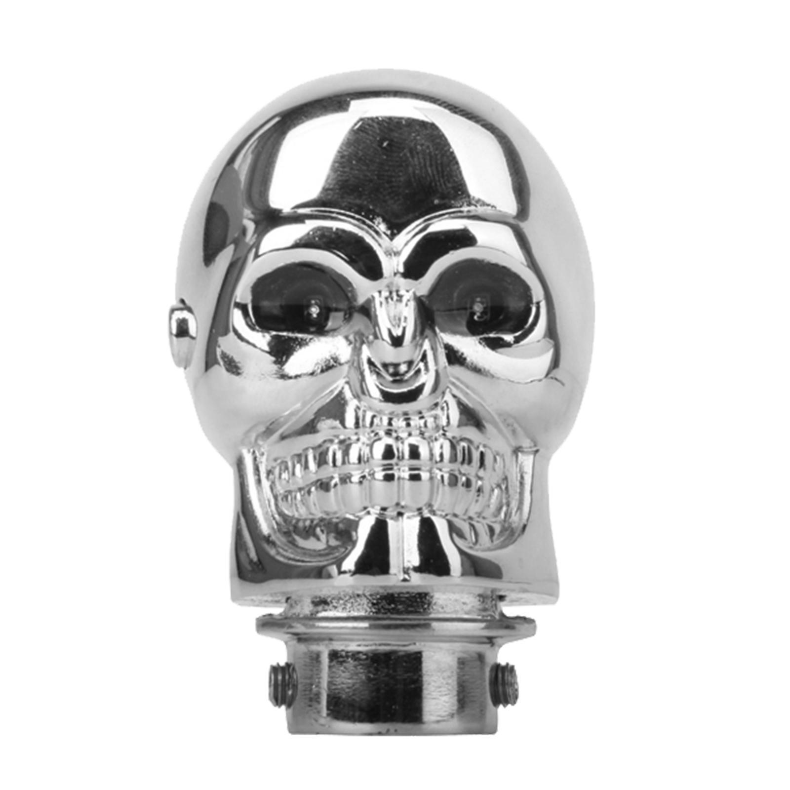 1x Blue LED Skull Universal Car Truck Manual Gear Stick Shifter Lever Knob