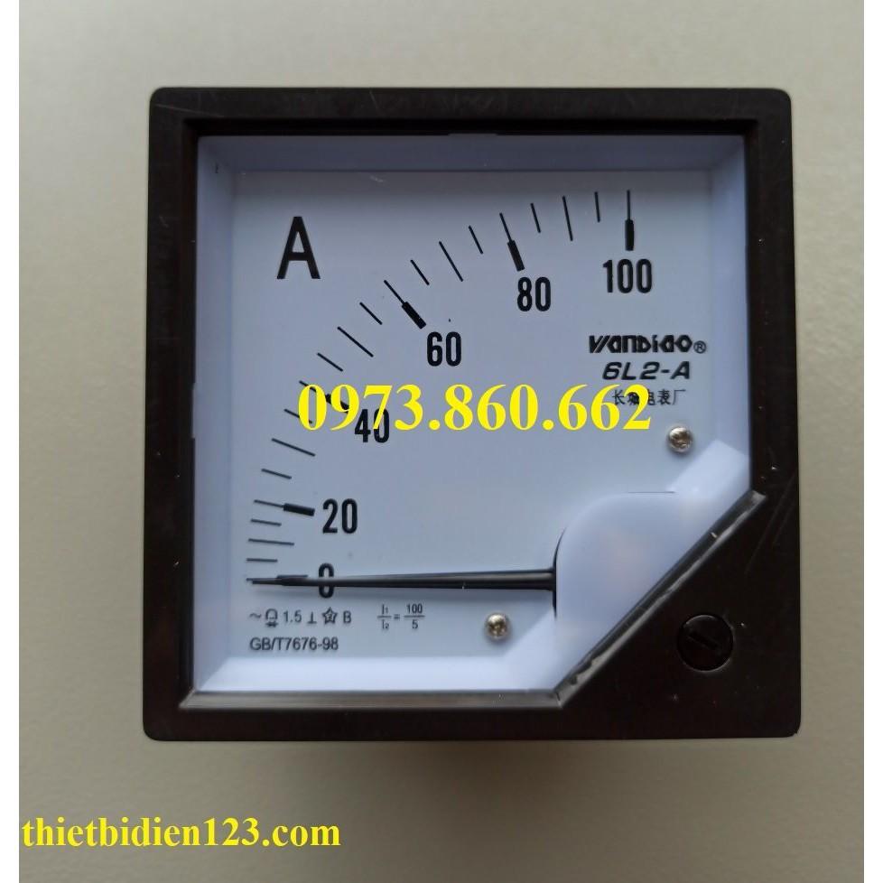 Đồng hồ hiển thị dòng điện Ampe 6L2-A - Ampe kế