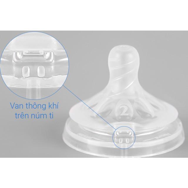 Bình Sữa Thủy Tinh Philips Avent Natural 120ml / 240ml mô phỏng tự nhiên