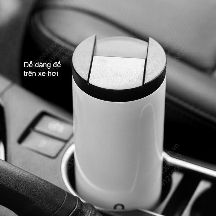 Ly uống bằng inox 304 loại 2 lớp, chuyên dùng uống cà phê, uống trà đa năng, dung tích 550ml