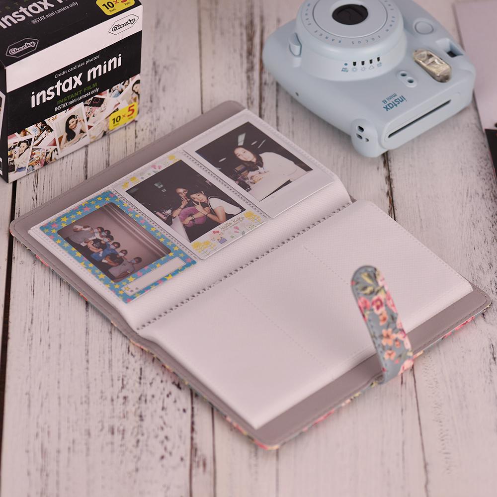 96 Pockets Mini Photo Album Photo Book Album for Fujifilm Instax Mini 9 8 7s 70 25 50s 90 Color Films Photo Camera Paper