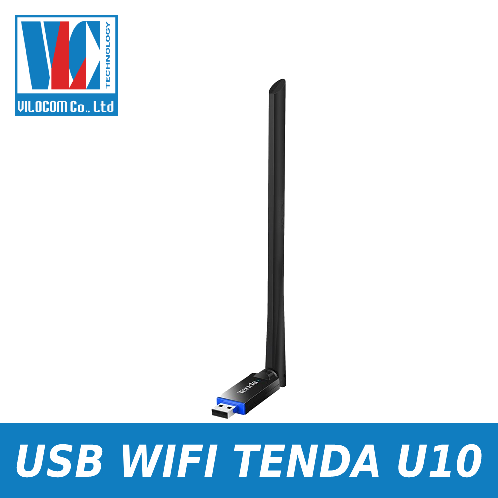 USB THU Wifi U10 chuẩn AC tốc độ 650Mbps - Hàng Chính Hãng