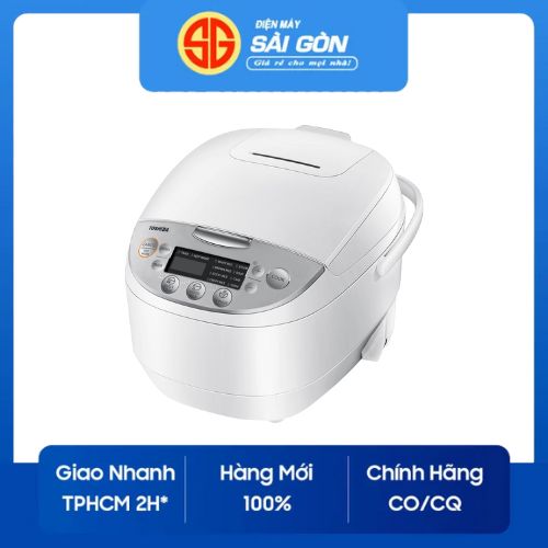 Nồi cơm điện tử Toshiba 1 lít RC-10DH2PV(W)-Hàng chính hãng
