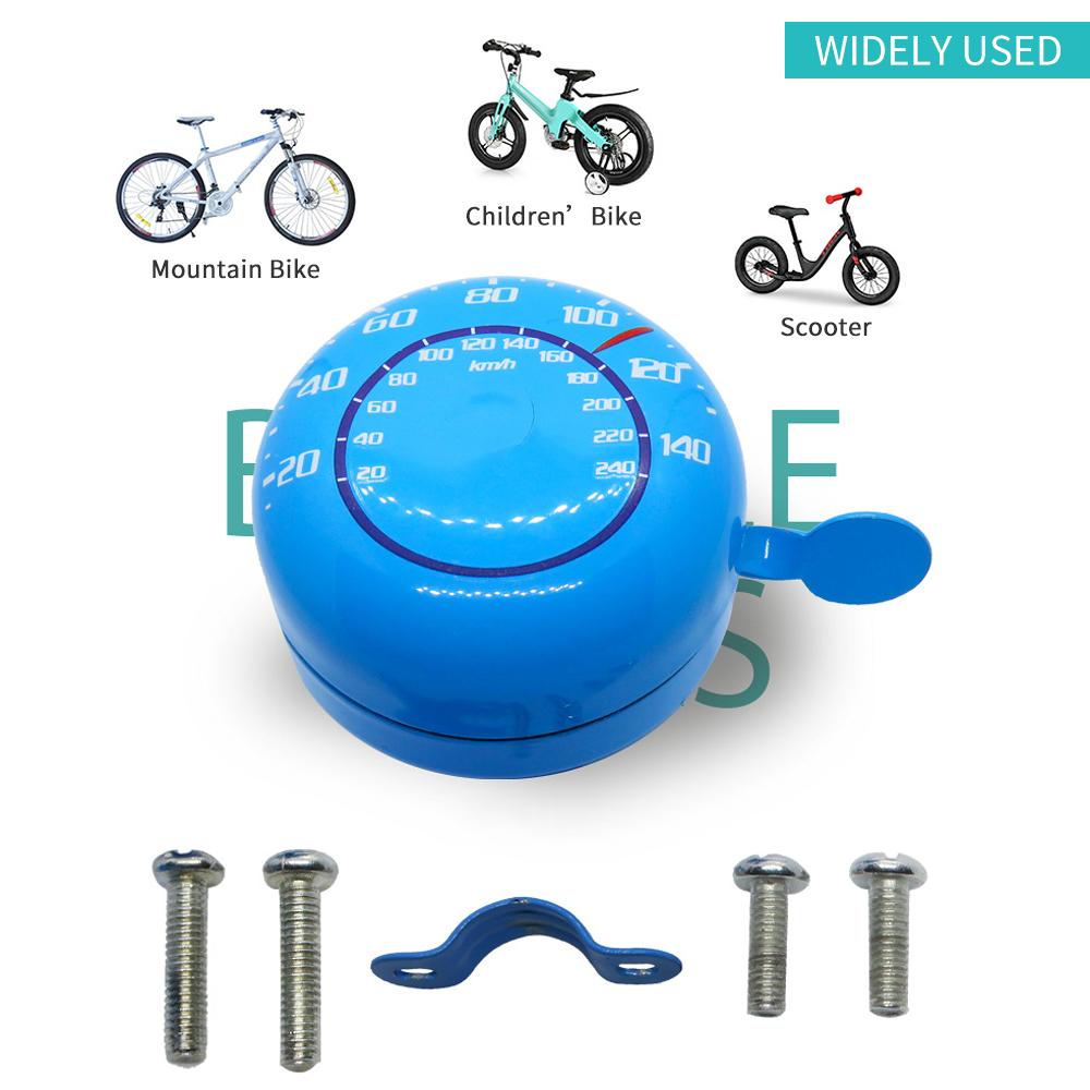 Chuông xe đạp bằng hợp kim hình chữ Q chắc chắn âm thanh to rõ ràng