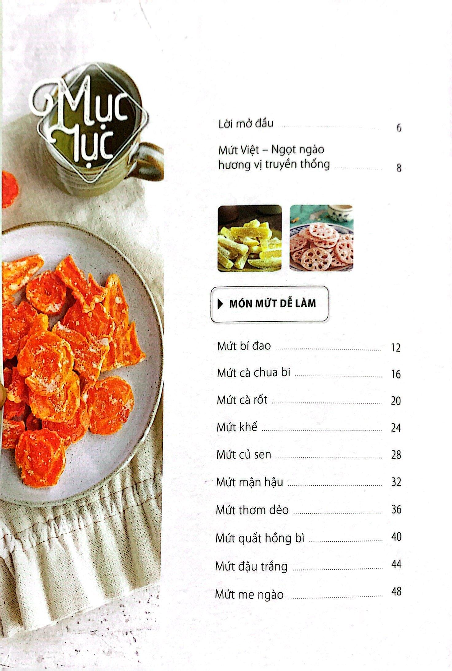 30 Món Mứt Ngon Của Người Việt (Tái Bản)